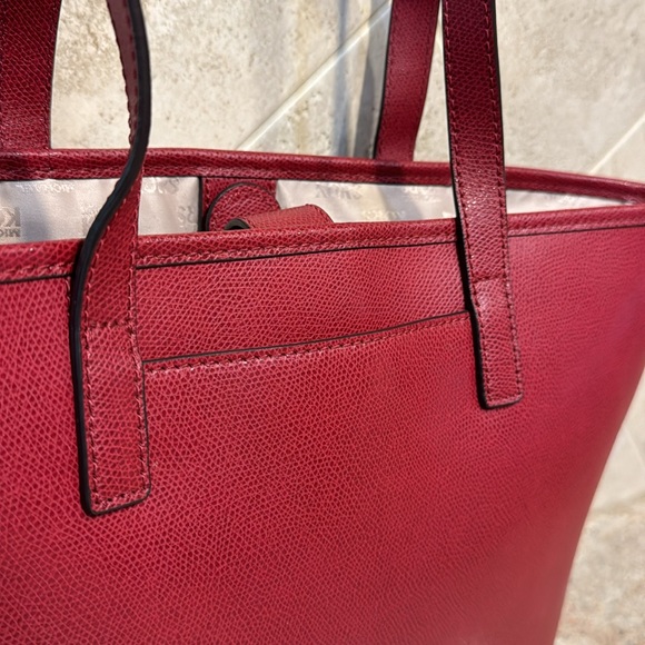 Michael Kors Jet Set Burgundy Red Tote - Picture 5 of 12